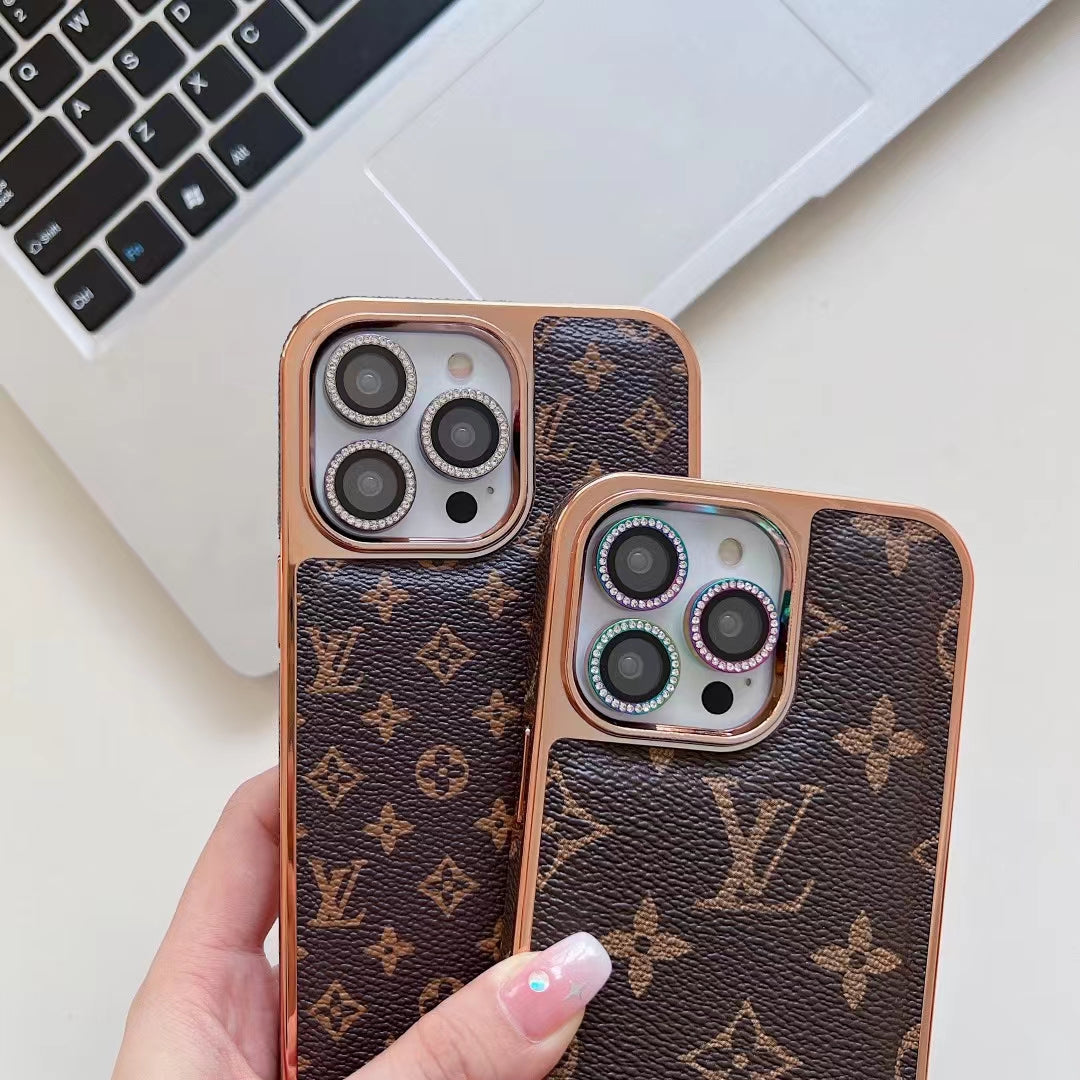 Louis Vuitton Signature Leather Back Case