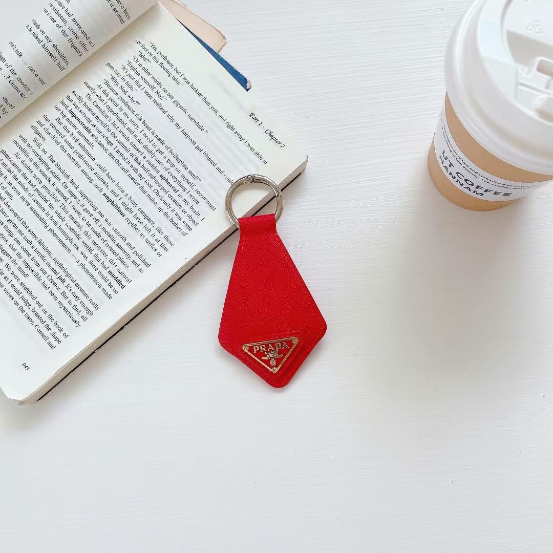 Prada Signature Loop Keychain