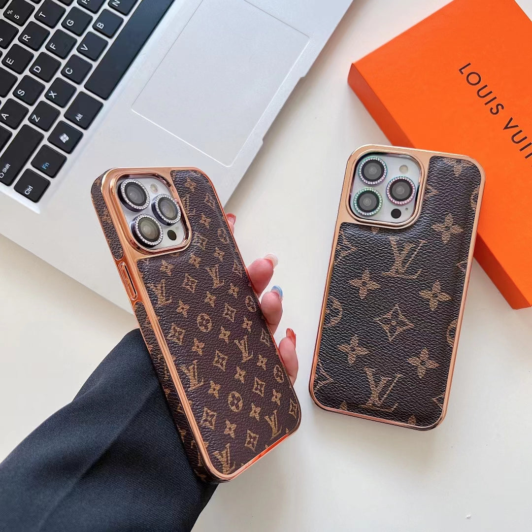 Louis Vuitton Signature Leather Back Case