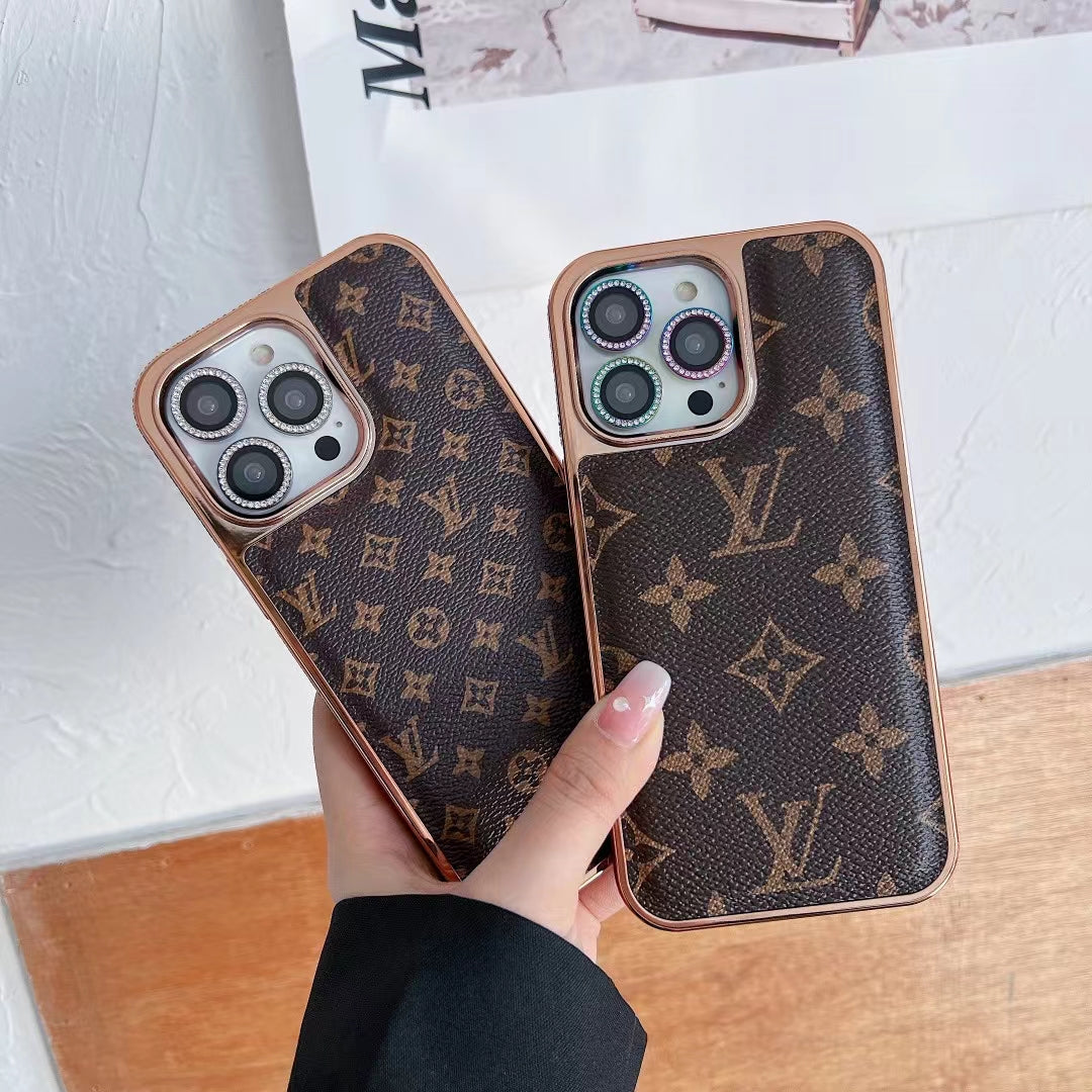 Louis Vuitton Signature Leather Back Case