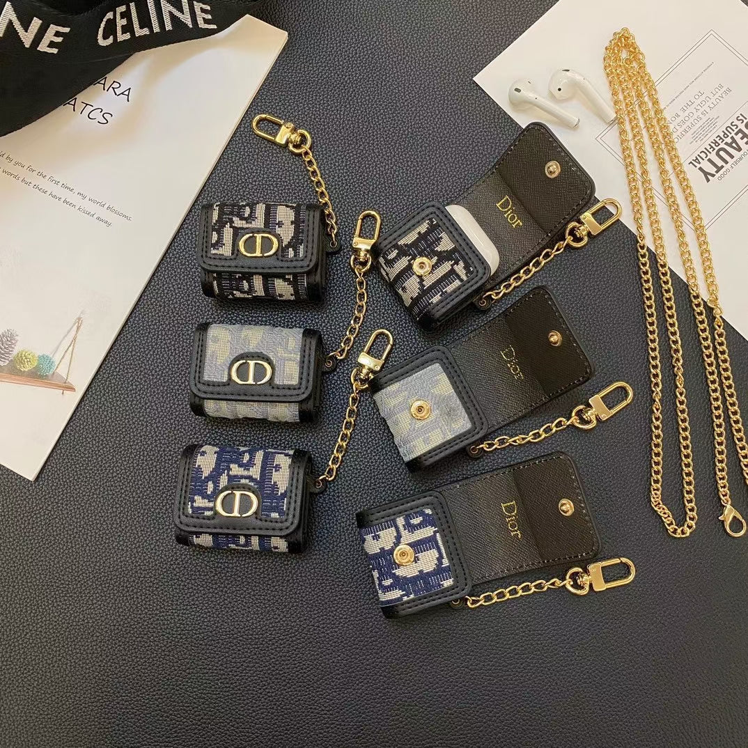 Sleek Dior AirPods Case for Fashionable Protection