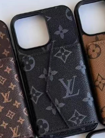 Minimal Lv/Gucci Phone and Card Case for iPhone