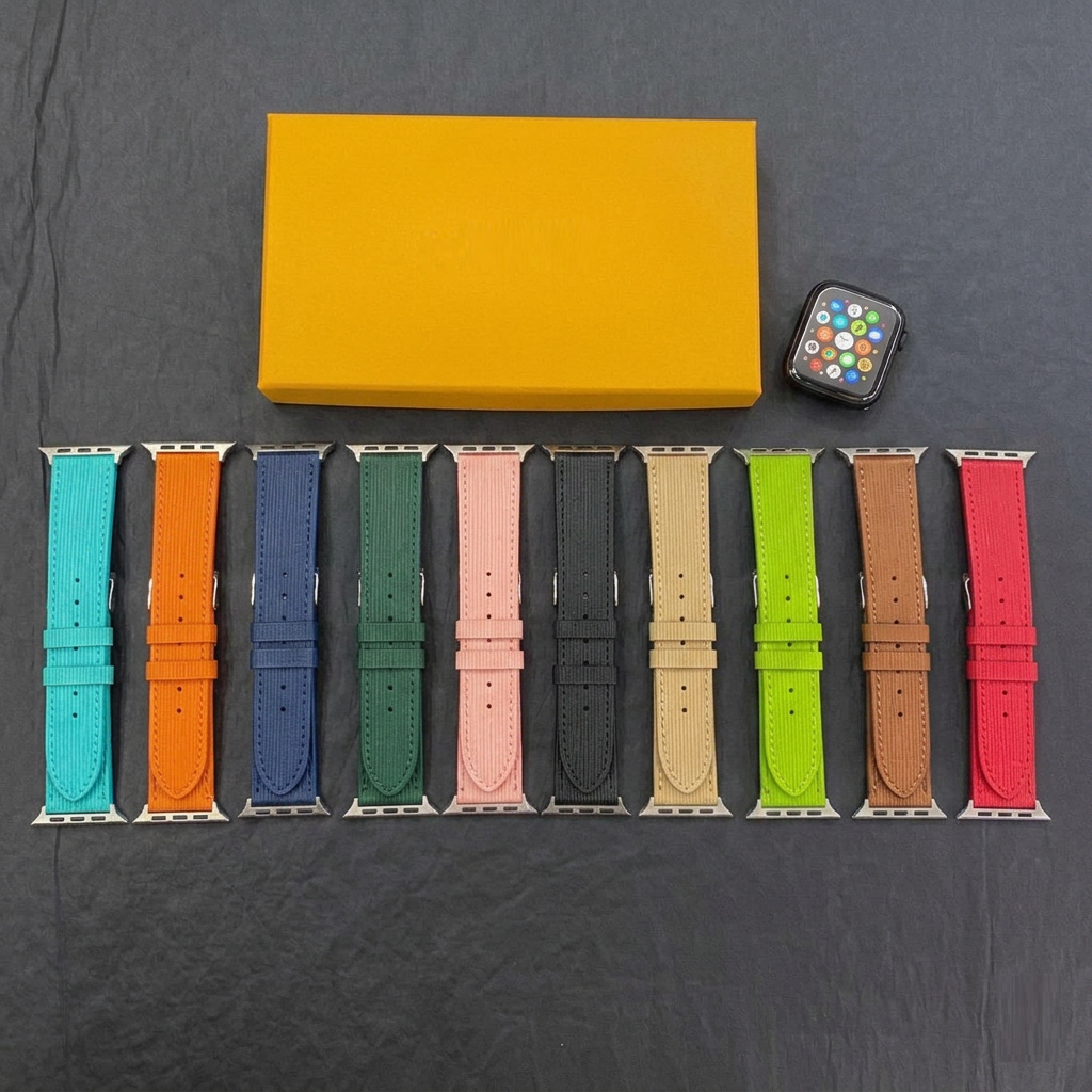 Elegant LuxeFit Monogram Watch Band