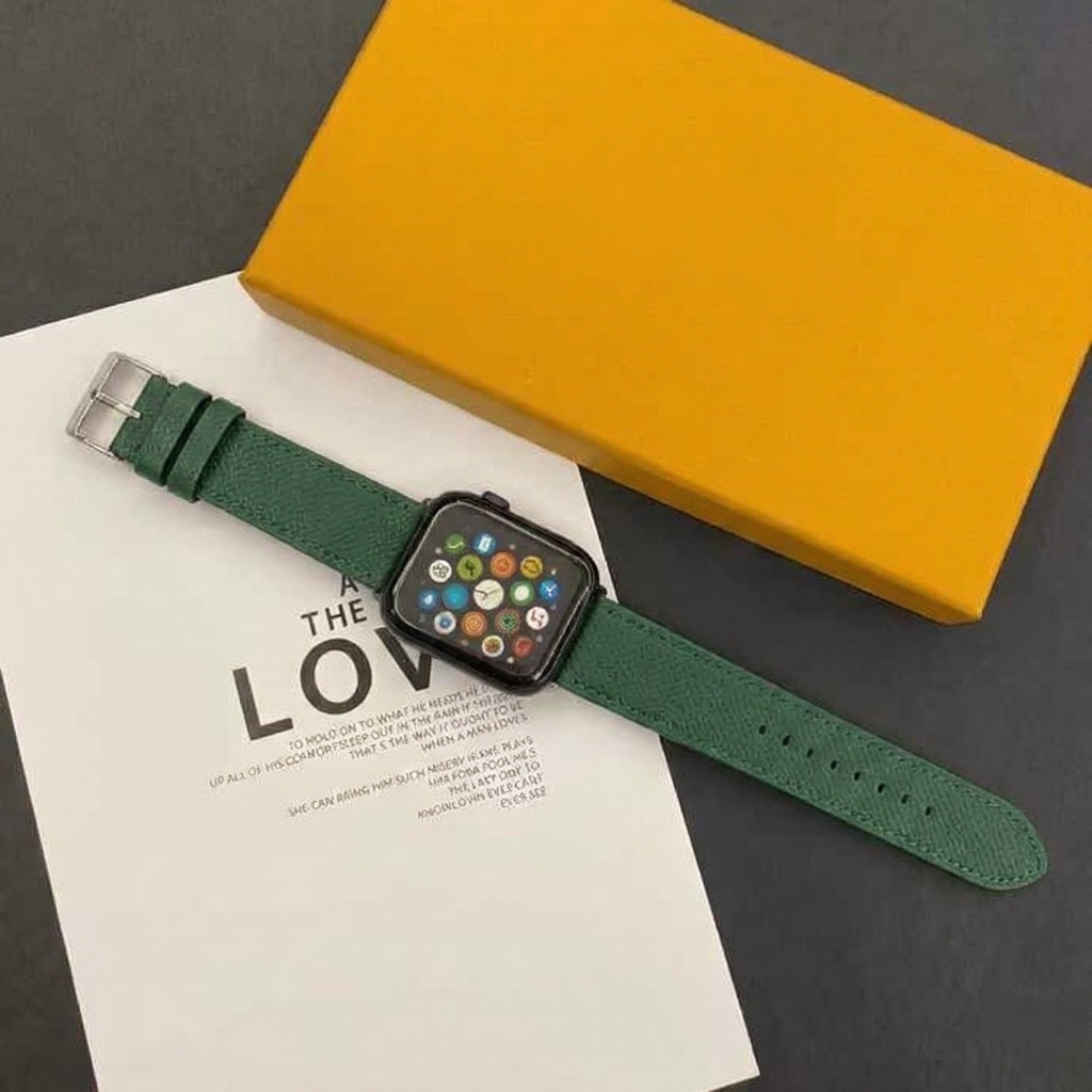 Elegant LuxeFit Monogram Watch Band