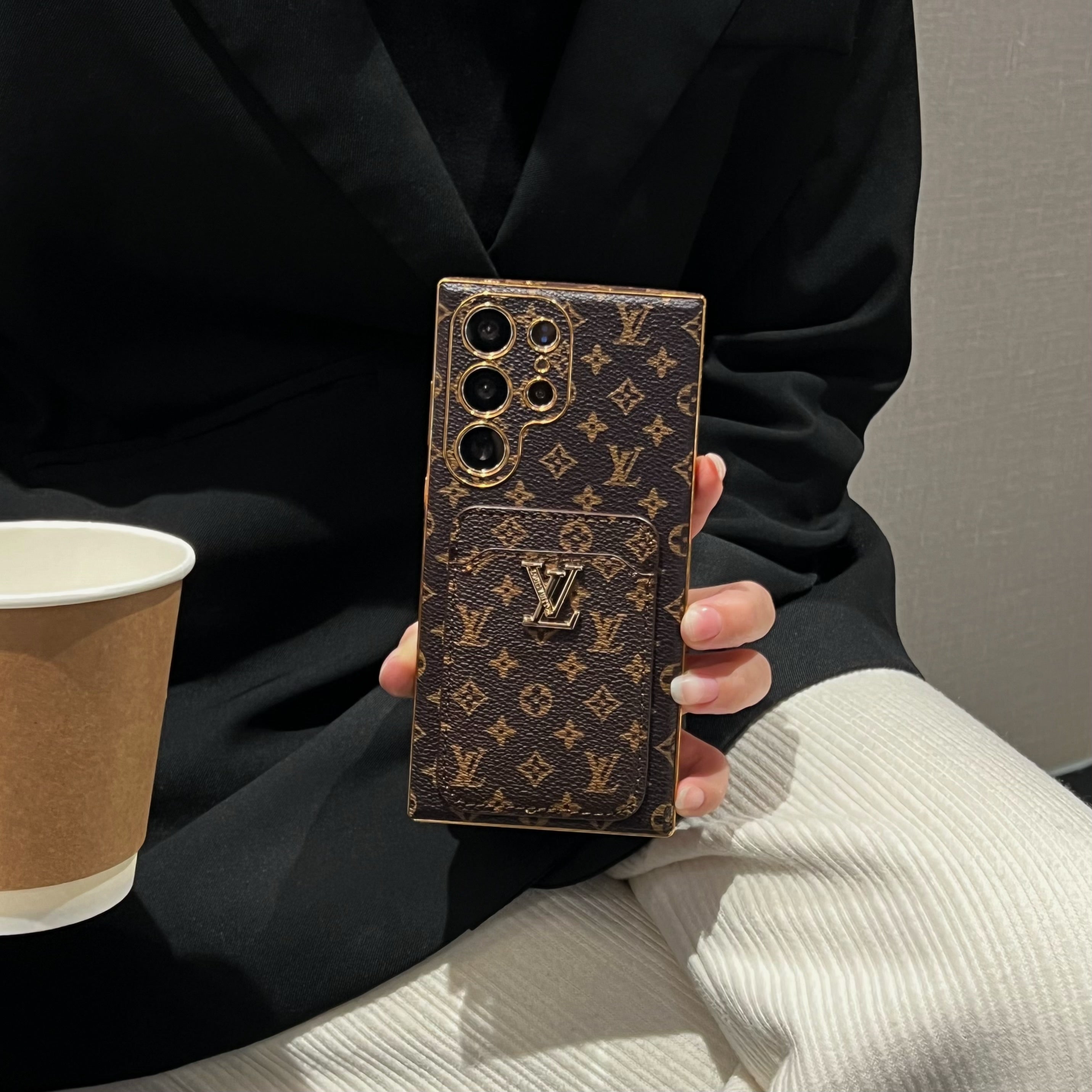 LV Signature Slim Shield for Samsung