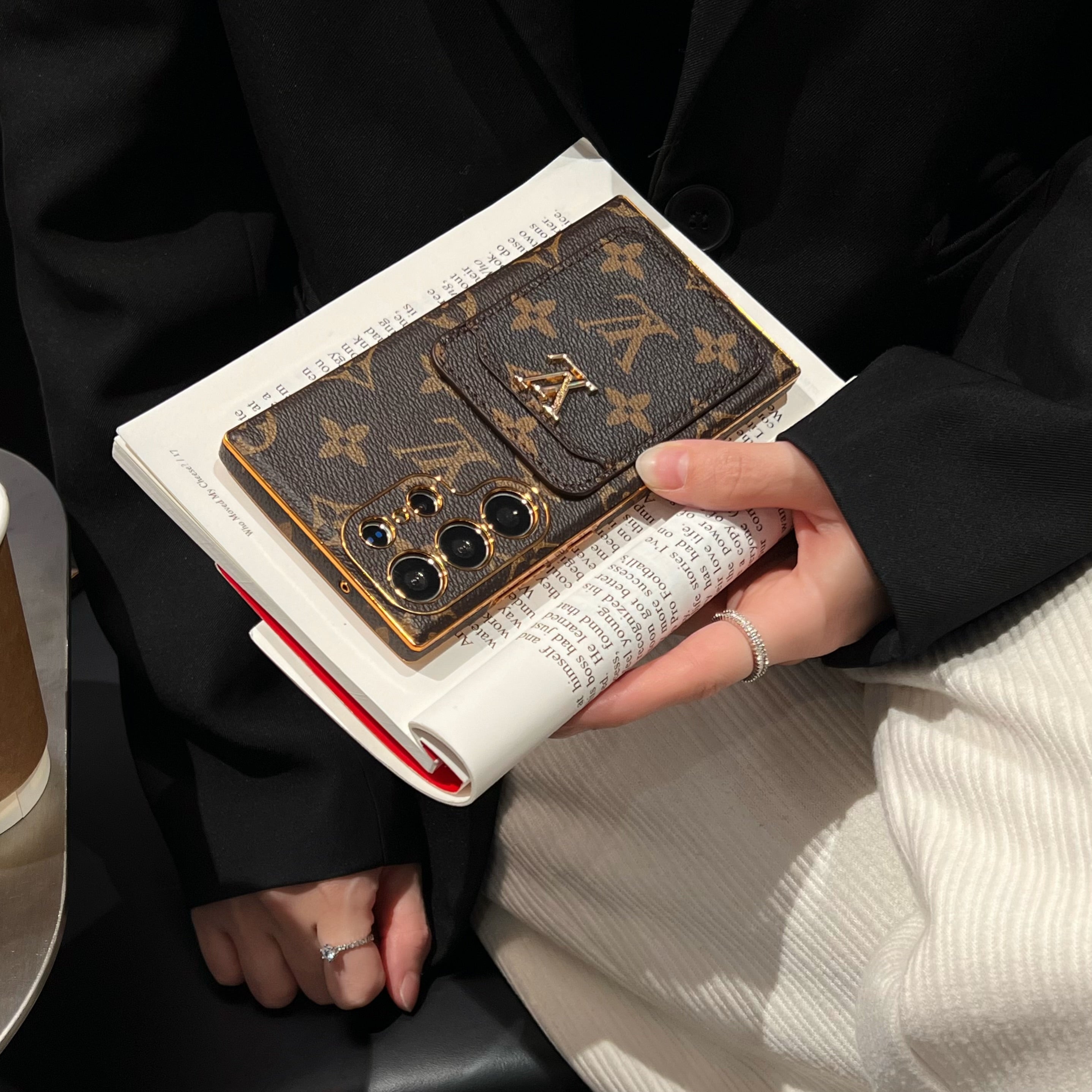 LV Signature Slim Shield for Samsung