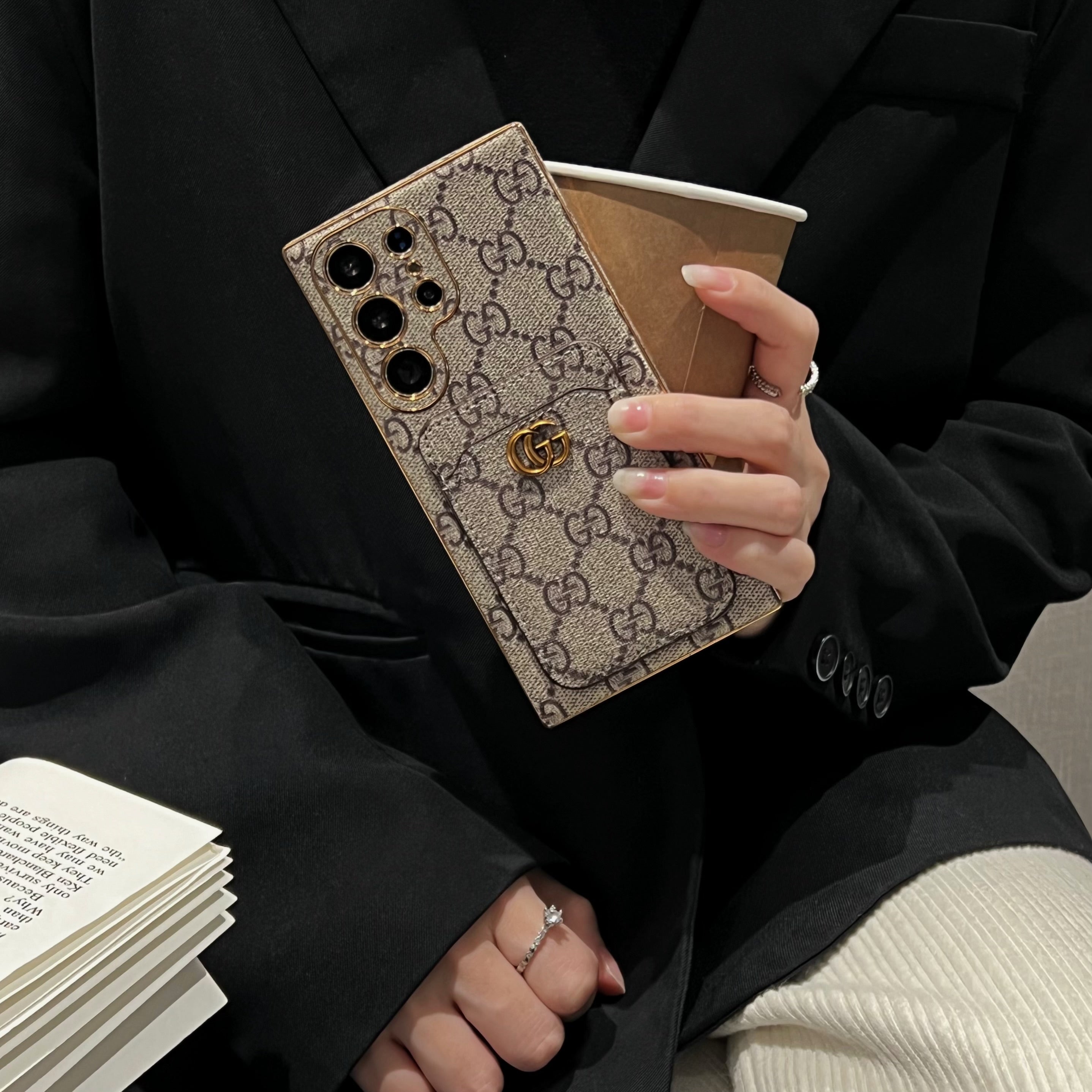 LV Signature Slim Shield for Samsung