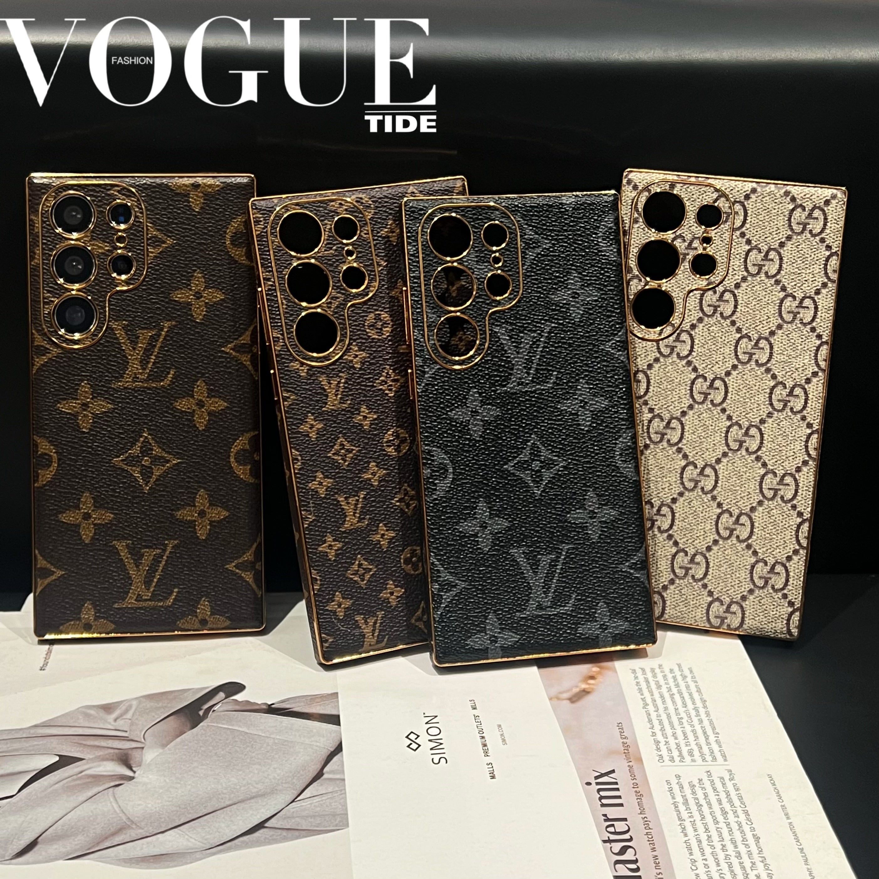 Louis Vuitton/ Gucci Chic Designer Style Samsung Galaxy Cover