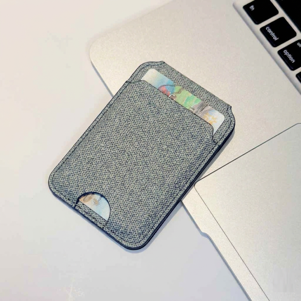 Luxe Monogram Wallet Card Case