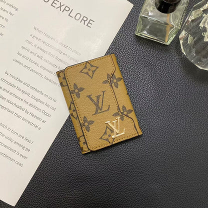 Louis Vuitton Signature Slim Card Vault