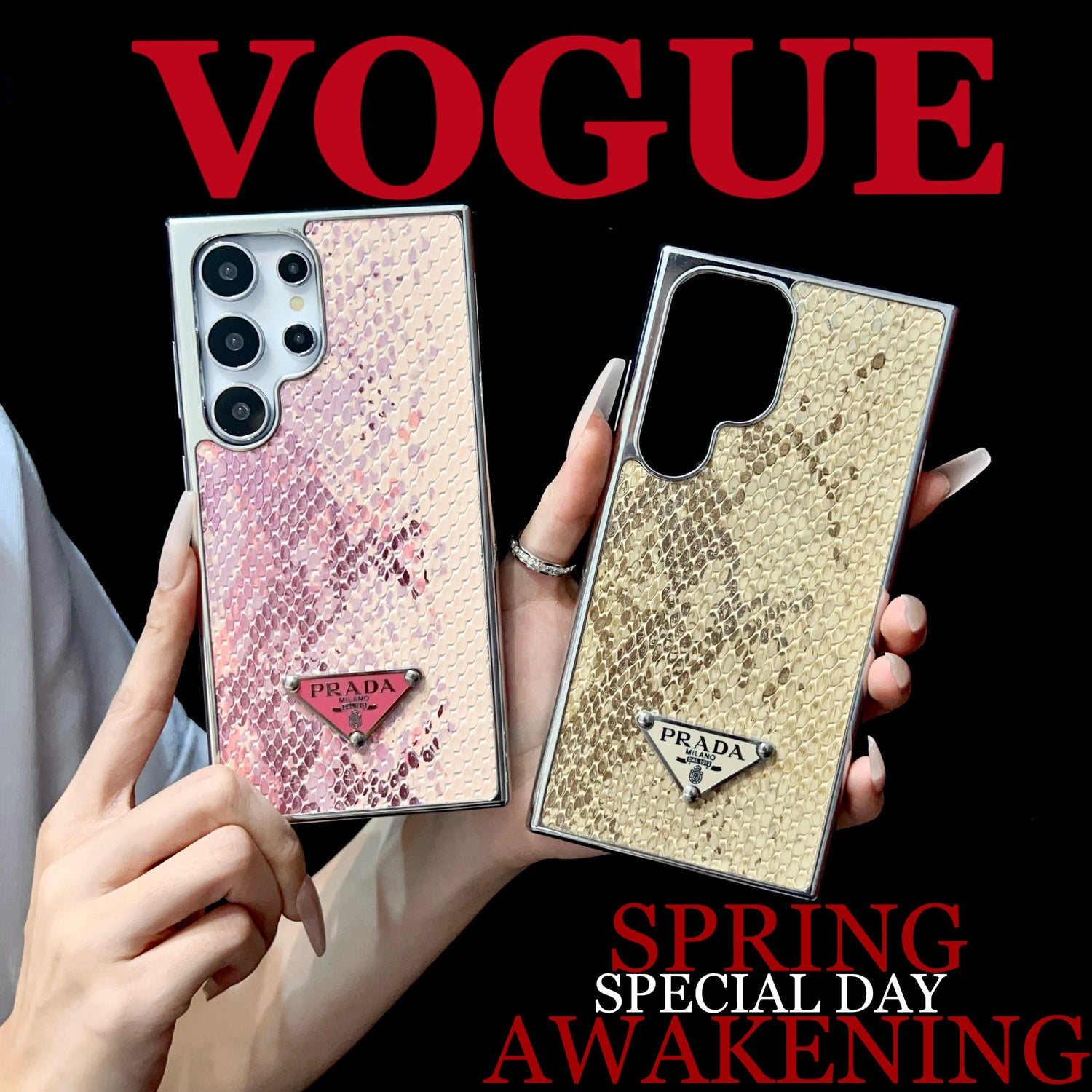 Sleek and Elegant Prada Samsung Phone case