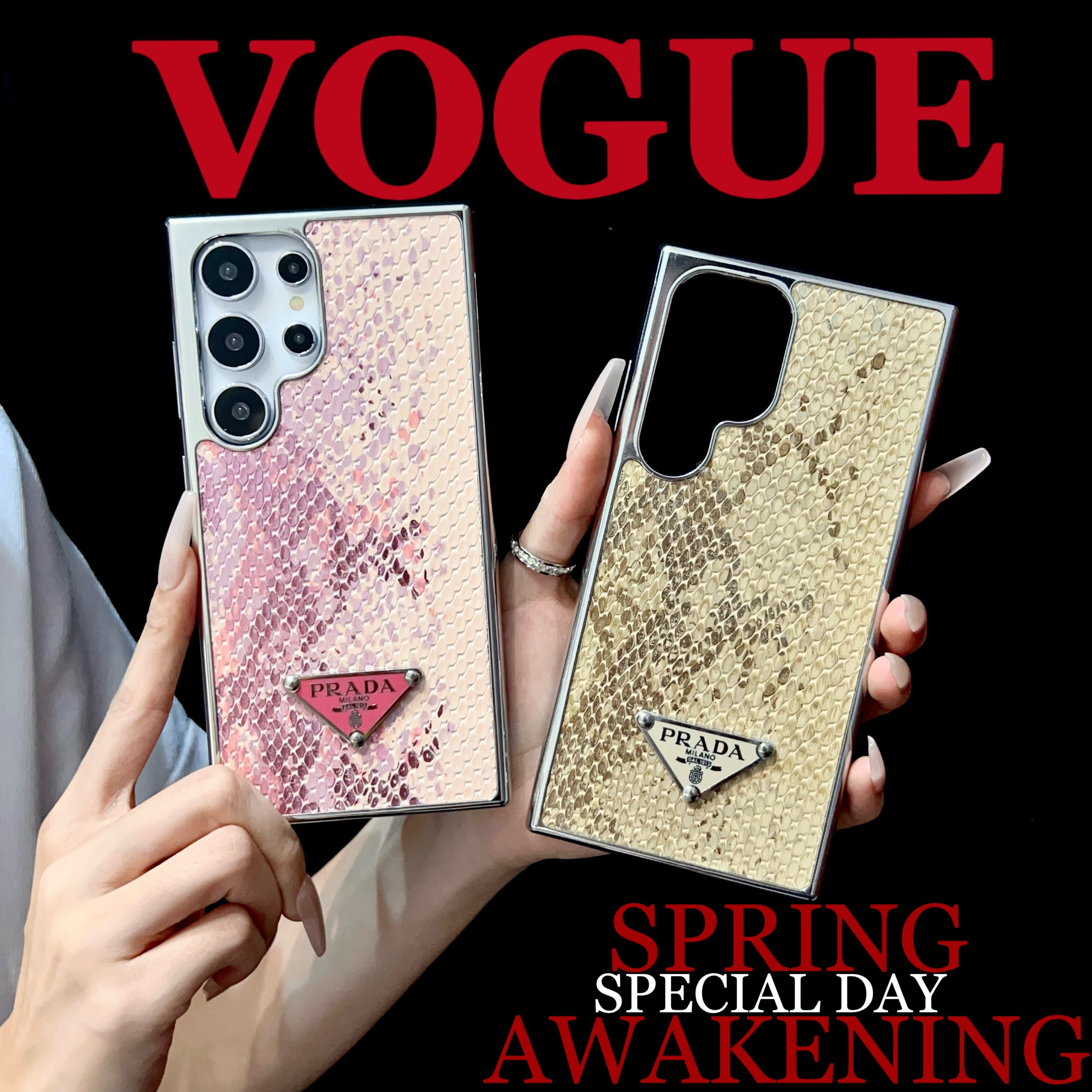 Sleek and Elegant Prada Samsung Phone case