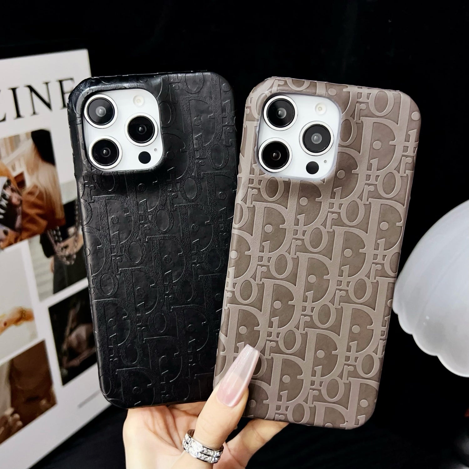 Dior Monogram Minimal Case