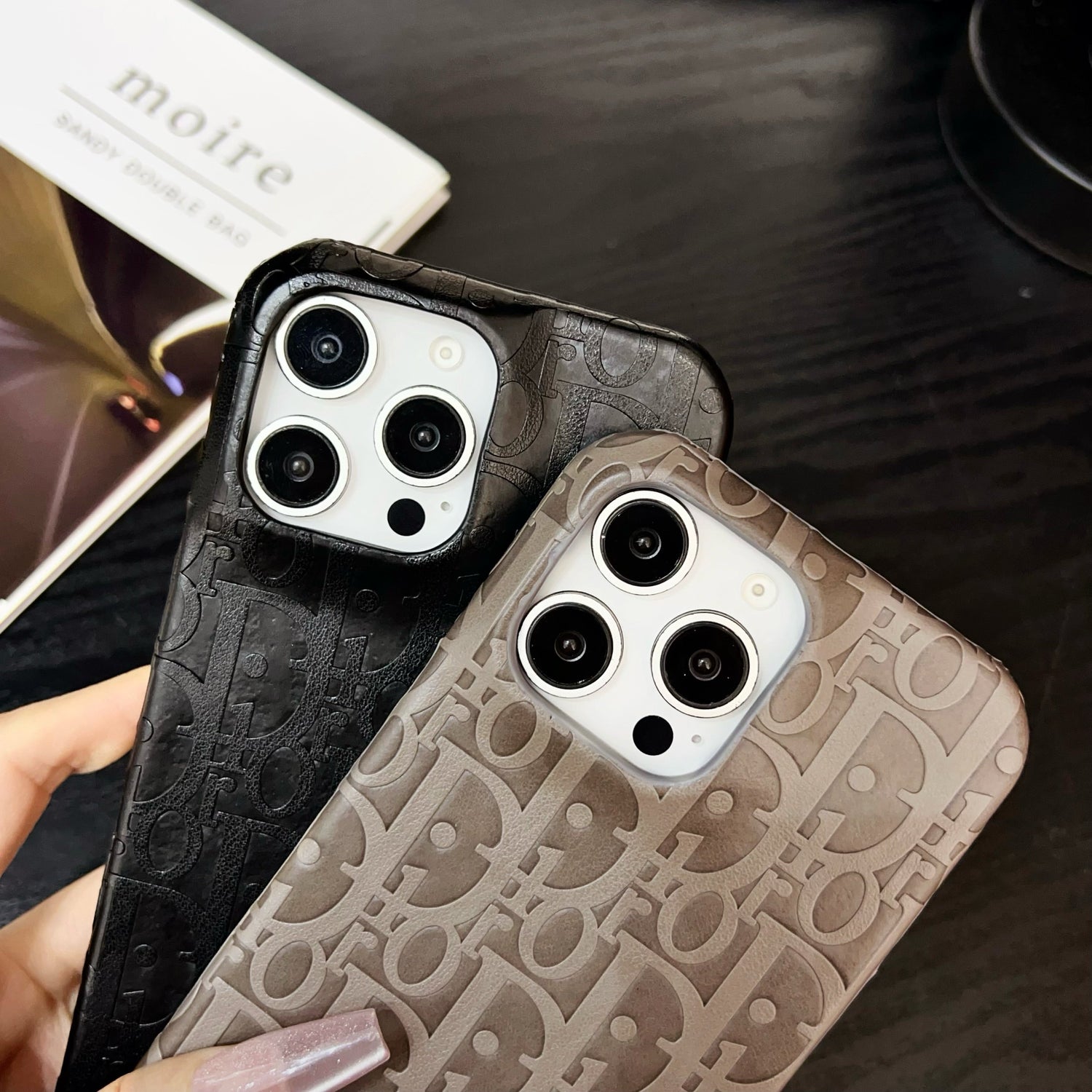 Dior Monogram Minimal Case