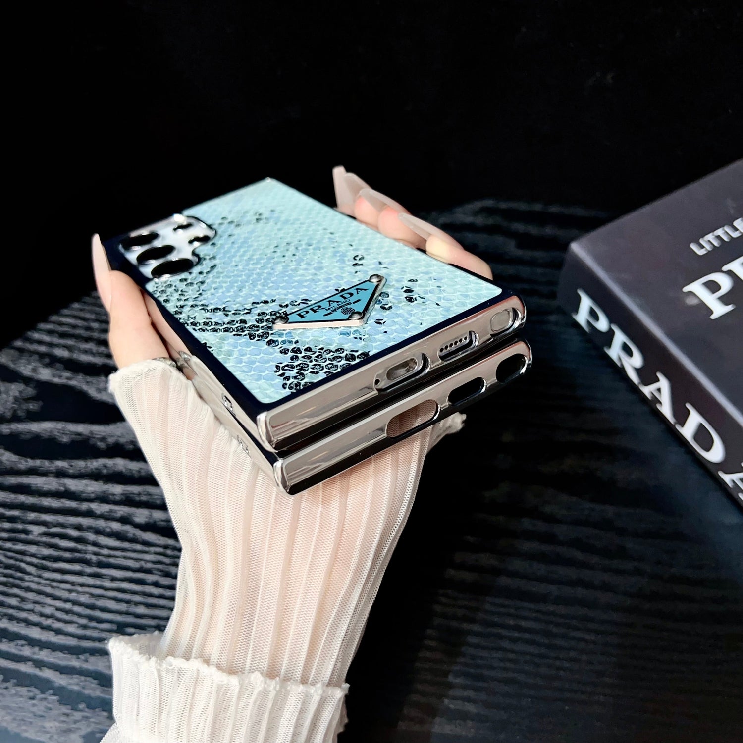 Sleek and Elegant Prada Samsung Phone case