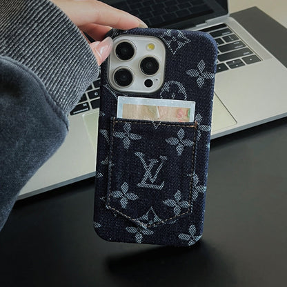 Iconic Armor Louis Vuitton with Card Holder i Phone Case