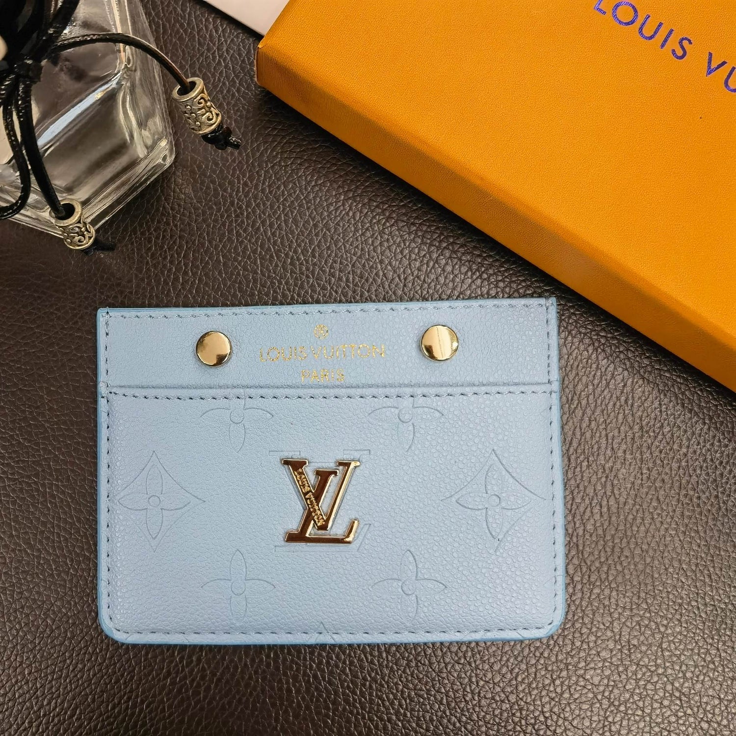 Timeless Touch Slim Card Case Louis Vuitton