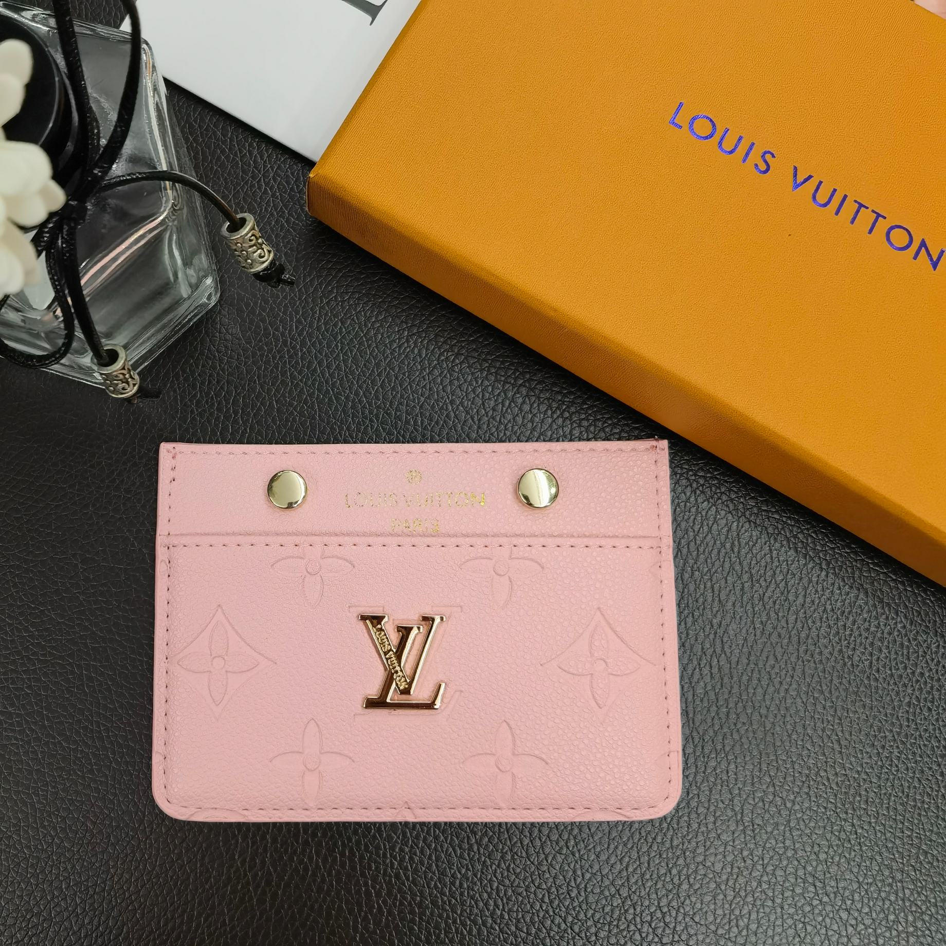 Timeless Touch Slim Card Case Louis Vuitton