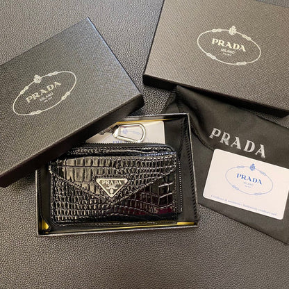Prada Signature Slim Card Holder