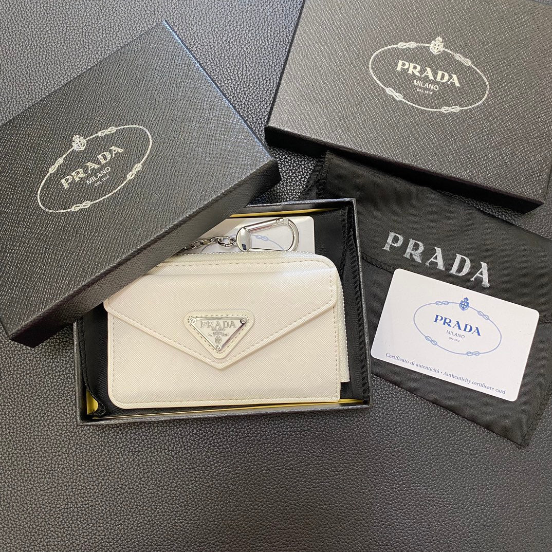 Prada Signature Slim Card Holder
