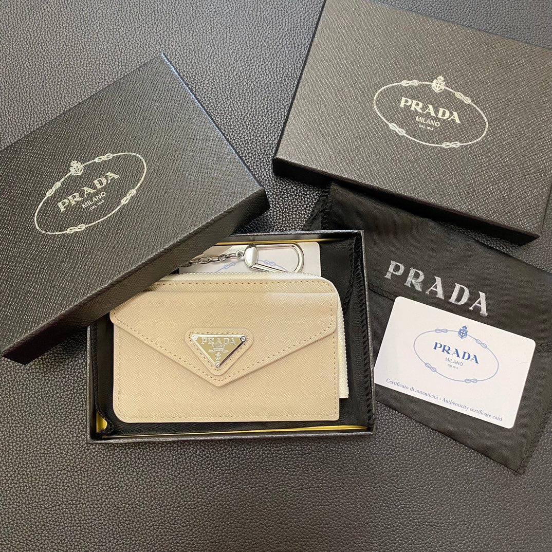Prada Signature Slim Card Holder