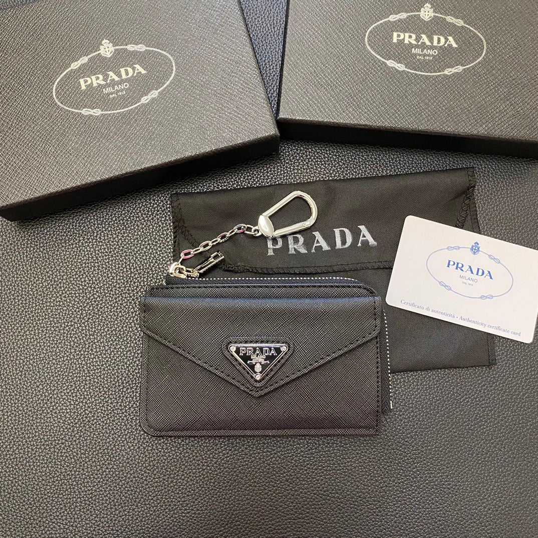 Prada Signature Slim Card Holder