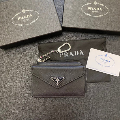 Prada Signature Slim Card Holder