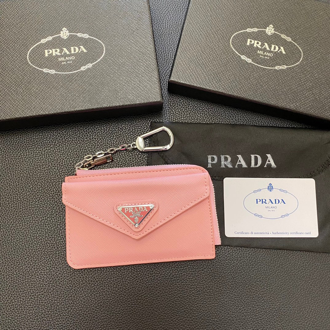 Prada Signature Slim Card Holder