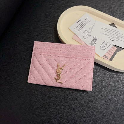 Timeless Luxe YSL/Chanel Slim Card Case Wallet