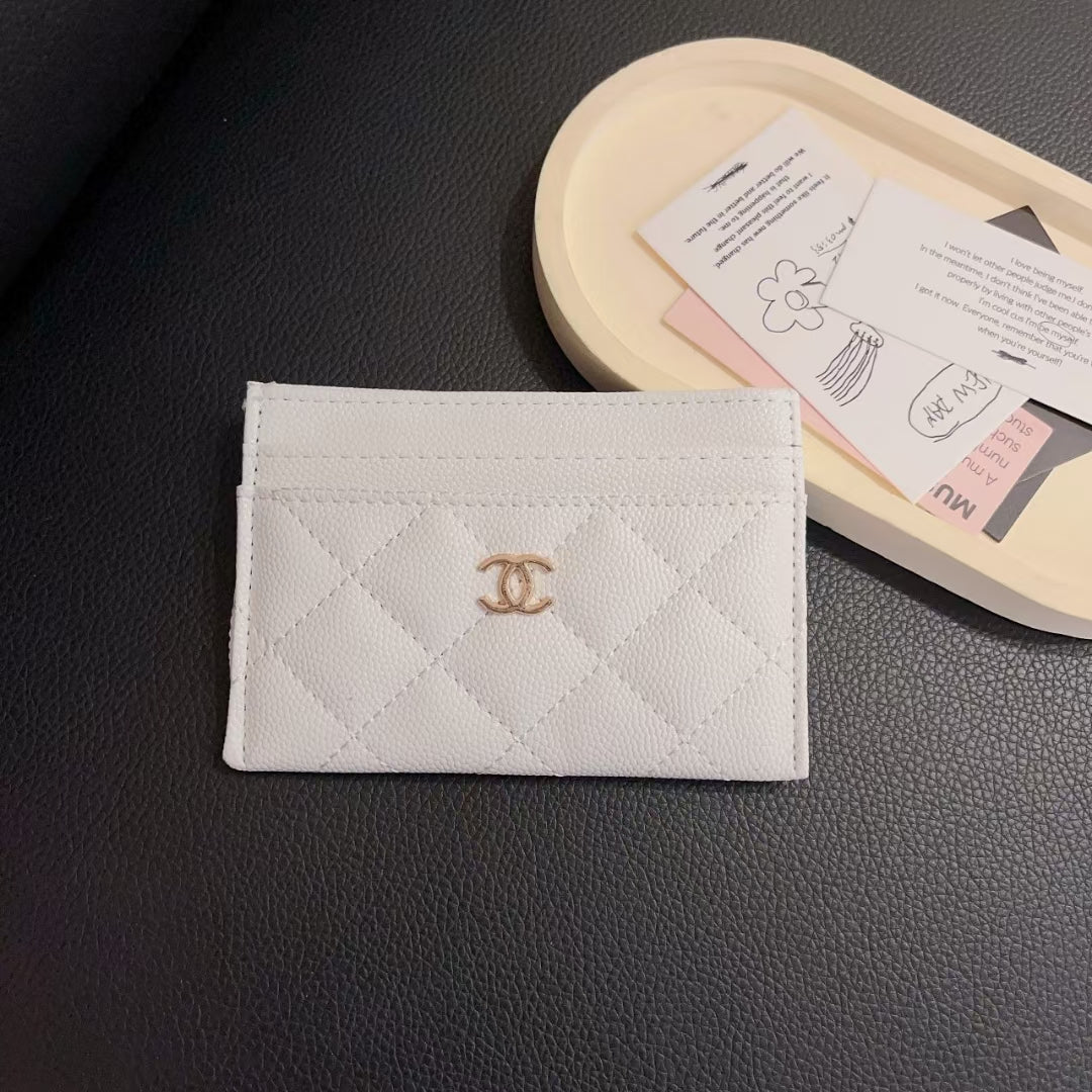 Timeless Luxe YSL/Chanel Slim Card Case Wallet