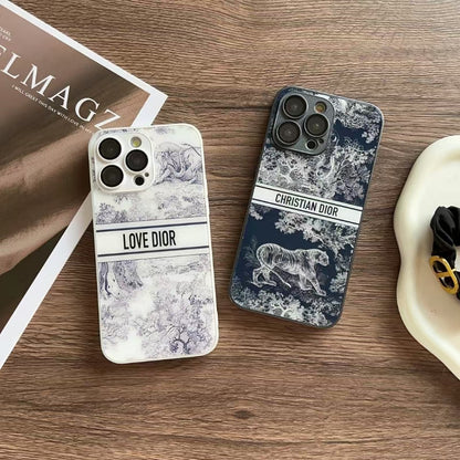 Dior Wilderness Inspired Fashion iPhone Case in Jungle Print