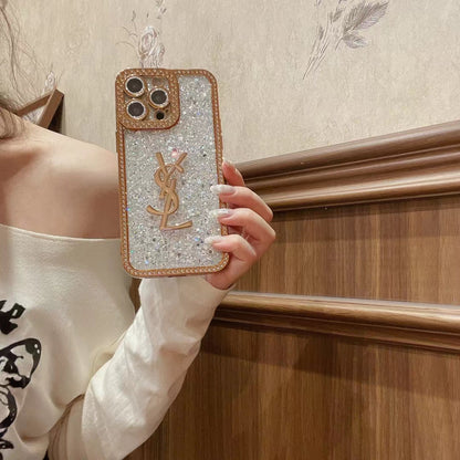 Signature Design YSL iPhone Case