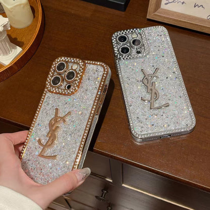 Signature Design YSL iPhone Case