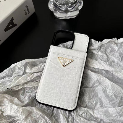 Modern Signature Shield Prada / Gucci / Hermes iPhone Case