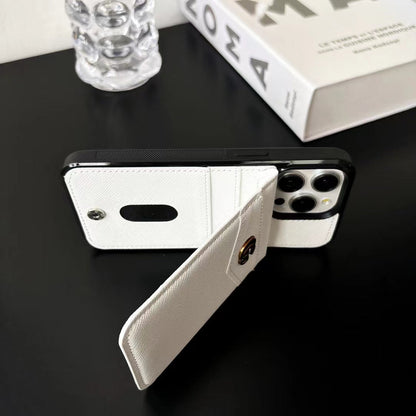 Modern Signature Shield Prada / Gucci / Hermes iPhone Case
