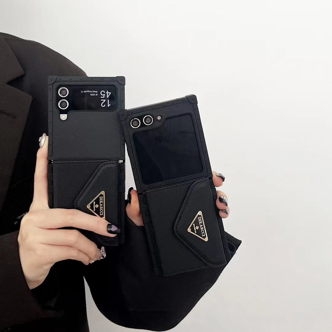 Dikarcci SleekFlip Case – Half-Screen View for Samsung Z Flip