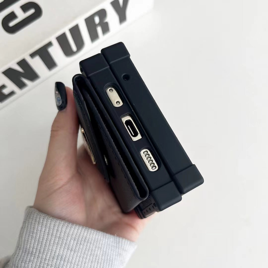 Dikarcci SleekFlip Case – Half-Screen View for Samsung Z Flip