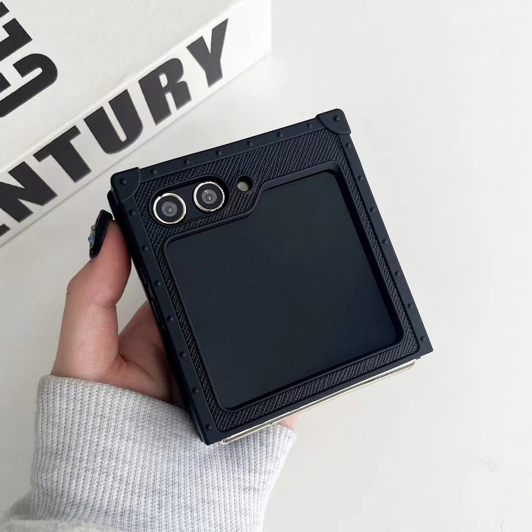 Dikarcci SleekFlip Case – Half-Screen View for Samsung Z Flip