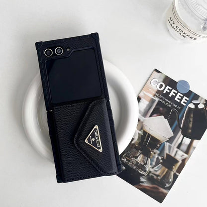 Dikarcci SleekFlip Case – Half-Screen View for Samsung Z Flip