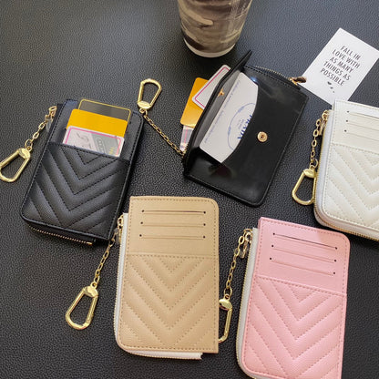 Midnight Elegance: YSL Chain Wallet