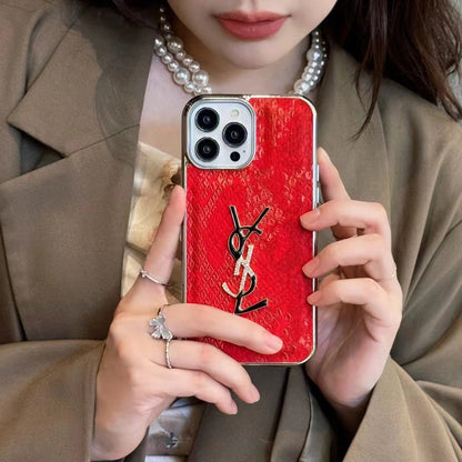 Luxe Emblem YSL Case