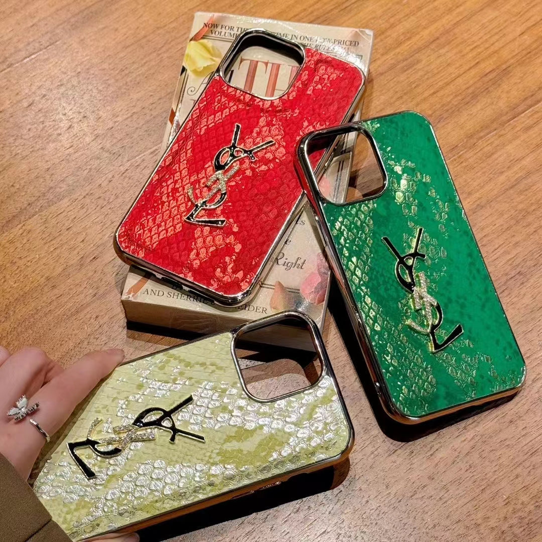Luxe Emblem YSL Case