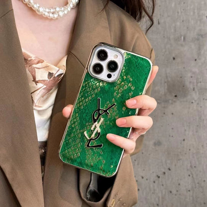 Luxe Emblem YSL Case