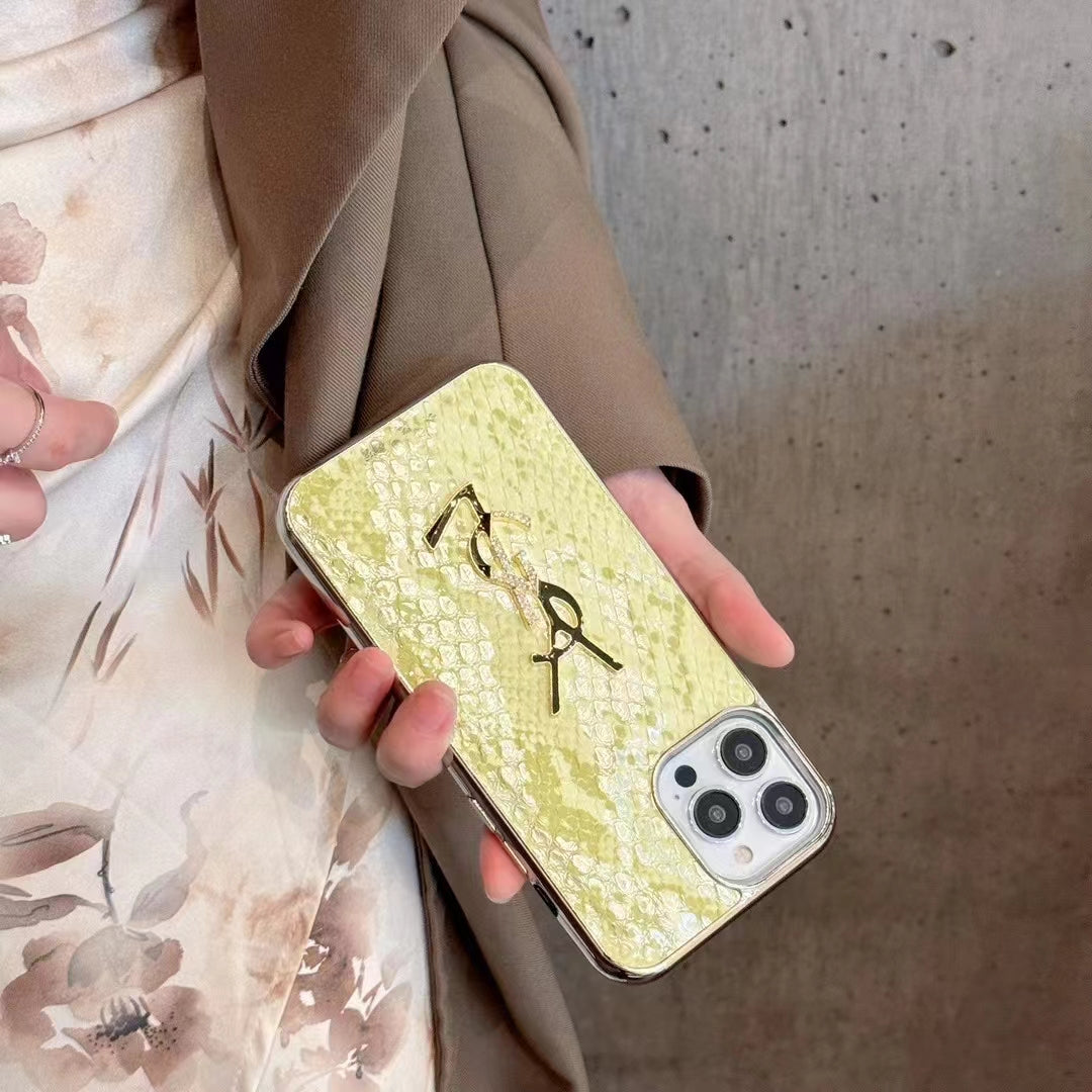 Luxe Emblem YSL Case