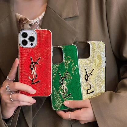 Luxe Emblem YSL Case