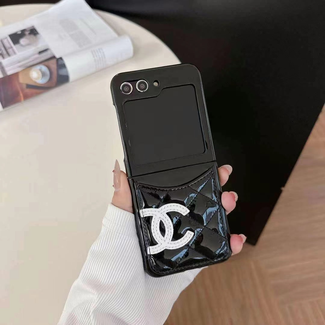 Chanel Sleek Phone Case for Samsung Flip Z
