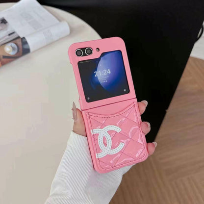 Chanel Sleek Phone Case for Samsung Flip Z