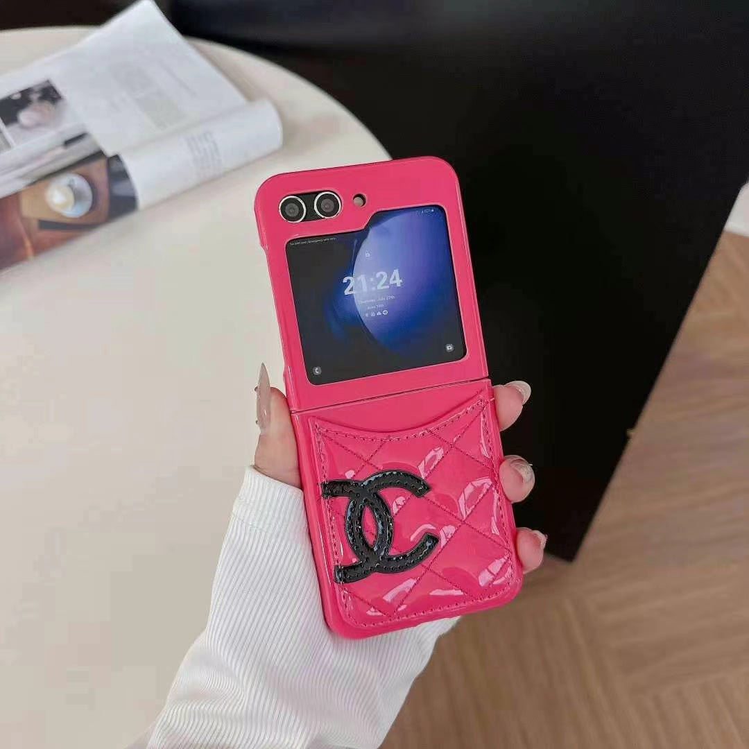 Chanel Sleek Phone Case for Samsung Flip Z