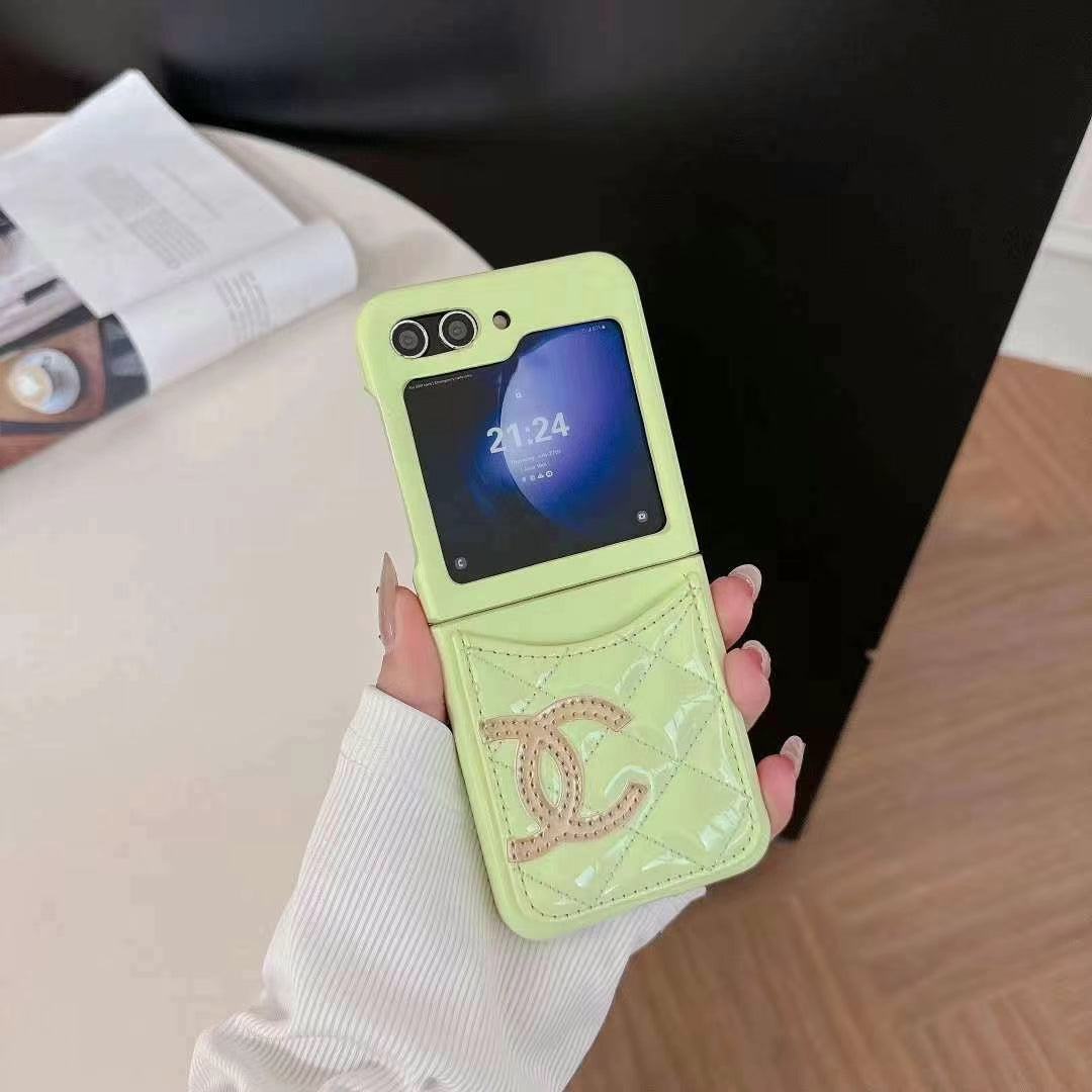 Chanel Sleek Phone Case for Samsung Flip Z