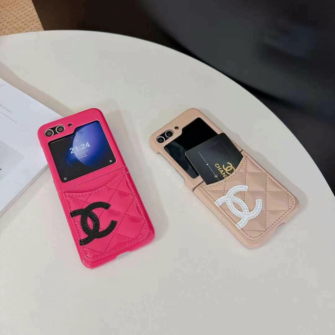Chanel Sleek Phone Case for Samsung Flip Z